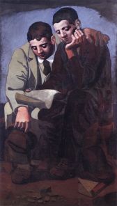 Чтение_письма._Пабло_Пикассо._1921