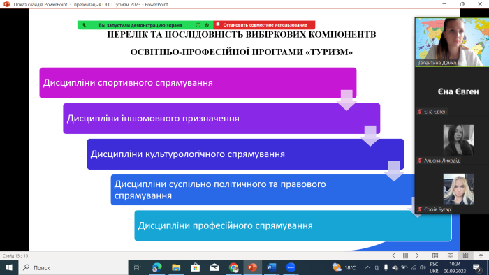 ОППВибіркові компоненти