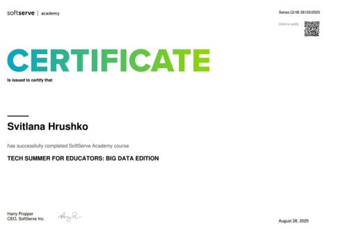 Hrushko_Certificate Big Data_2025