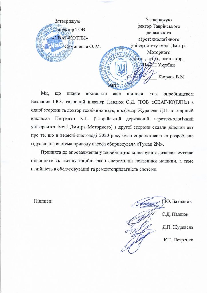 Акт листопад 2020